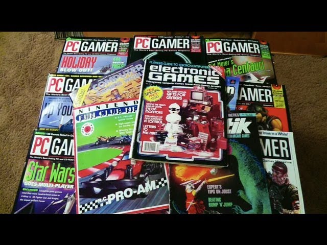 Retro Gaming Magazine Collection