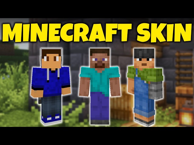 How To Change Your Skin (Minecraft Java Edition 26.1.2)