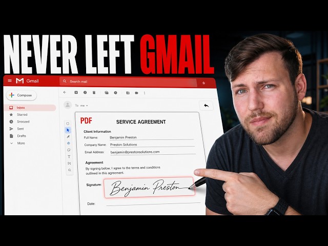 Sign PDFs in Gmail Without Downloading Anything