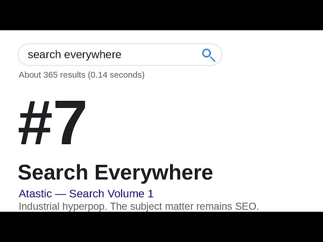 Search Everywhere Optimization: TikTok, Amazon, AI — Not Just Google | Daily SEO Song #7