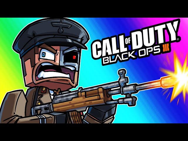 BO3 Zombies - The Best Custom Map We've Ever Played! (Minecraft Kino Der Toten)