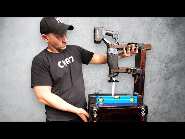 I made a crazy table saw out of a reciprocating saw 😲