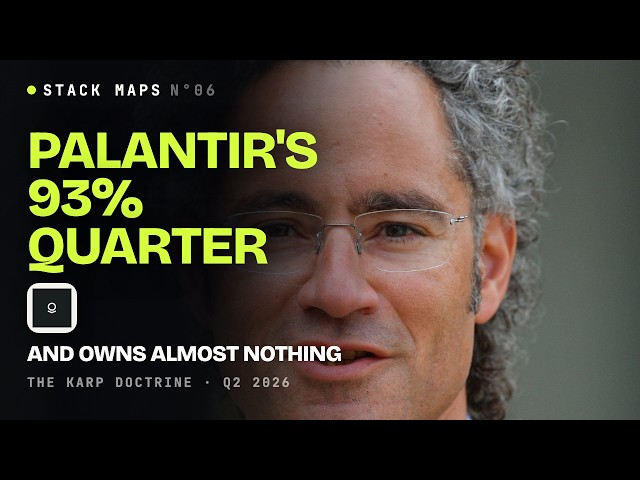 The Karp Doctrine: Palantir's 93% Quarter | The 20-Minute Download N°06