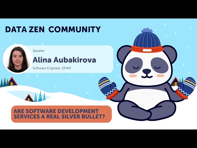 Are software development services a real Silver Bullet? | Winter Data Meetup 202