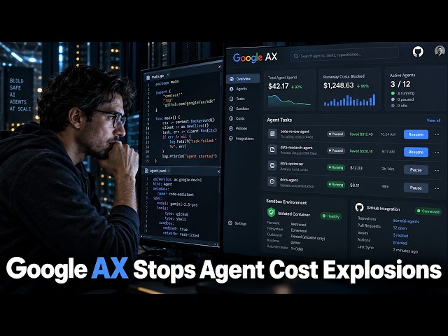 Must-Watch Before Agent Costs Explode: google/ax Pauses, Resumes, and Isolates Workloads