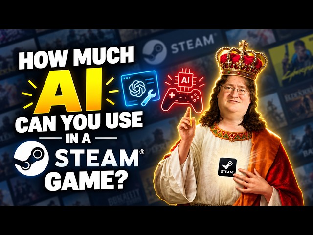 How Much AI Can You Use in a Steam Game