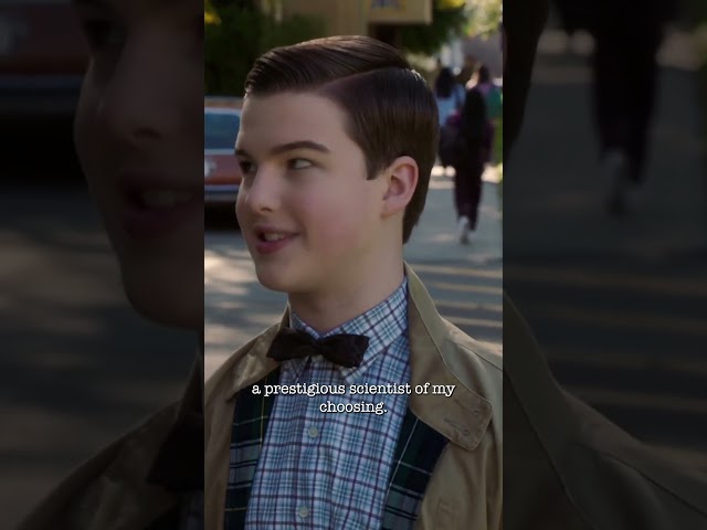 Ah yes, a distinguished gentleman. #youngsheldon #shorts #comedy