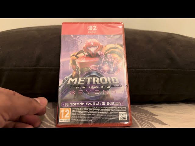 Metroid prime 4: Beyond Nintendo Switch 2 edition unboxing 