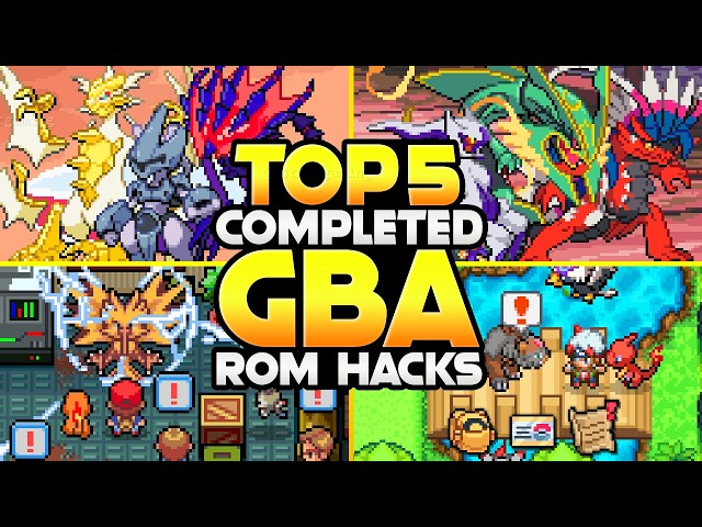Top 5 Must Play Pokemon GBA Rom Hacks! (September 2026)