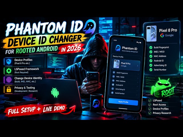 Phantom ID | Android Device Identity Management for Rooted Android & LSPosed