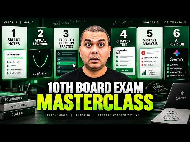 Class 10-Complete CBSE Board Exam Preparation Strategy 2027 | 510