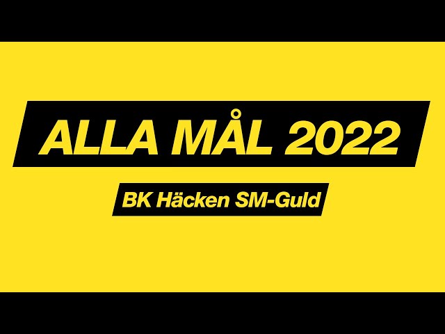 ALLA BK HÄCKENS 69 MÅL | Allsvenskan 2022