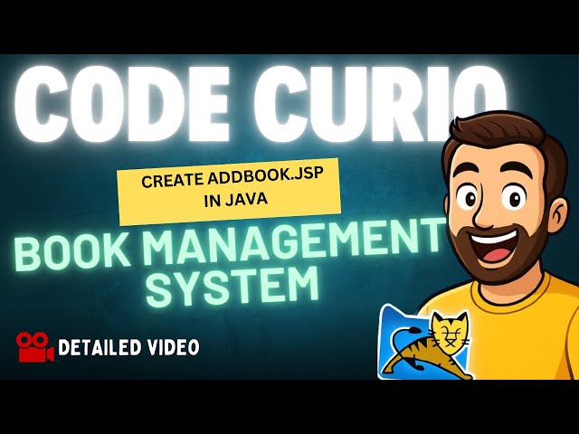 JSP Form to Add Book | Book Management System Using JAVA