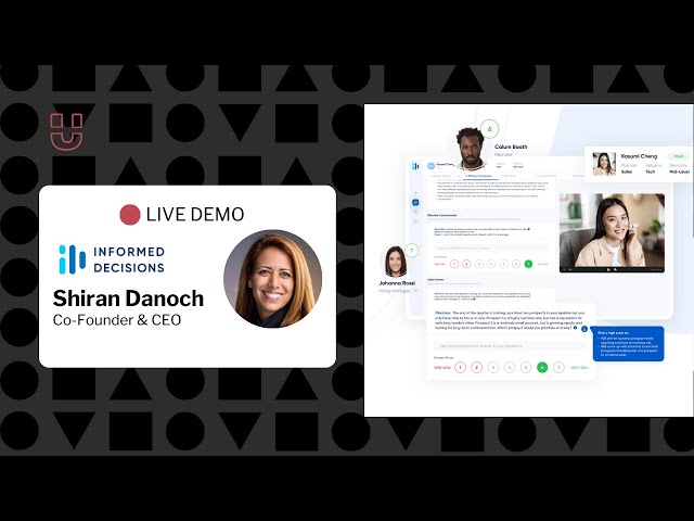 Informed Decisions Interview Intelligence platform