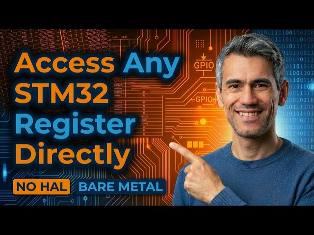 Direct Register Access Without the Confusion | STM32 Bare Metal
