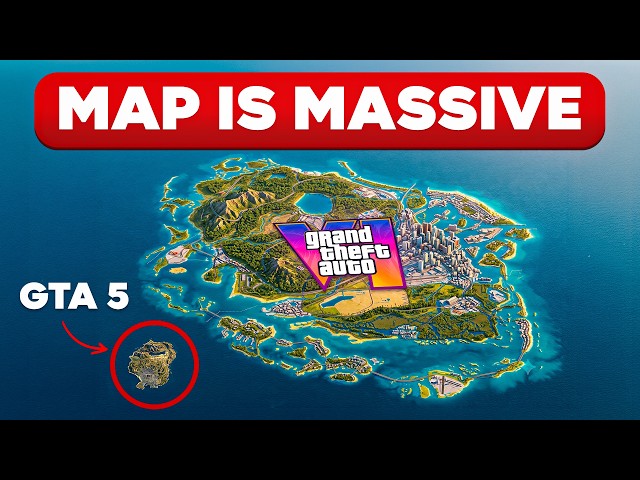 GTA 6's Map Just Got a MASSIVE Update... Every New Location Explained!
