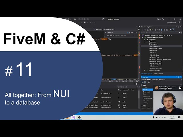 FiveM: GTA V - writing custom scripts. Part 11: All together - from NUI to a Database