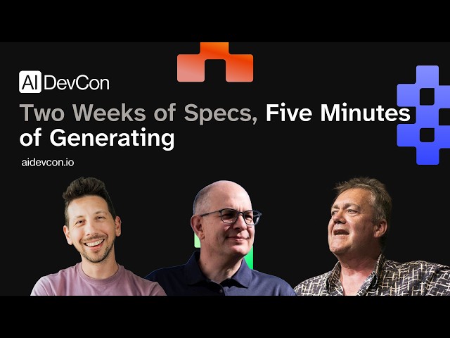 Spec-Driven Development: Specs Are the Program Now