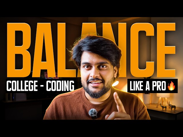 How to Balance Coding and College | 4-Block System for Engineering Students