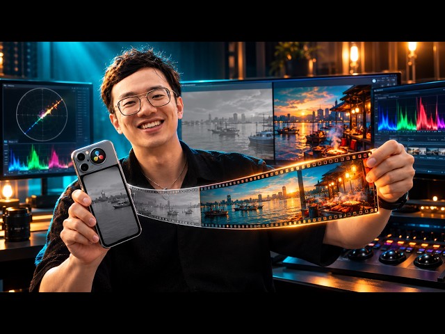 AI Color Grading Makes iPhone Footage Look Like Film