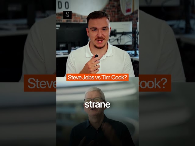 Steve Jobs ili Tim Cook? 😐 #stevejobs #timcook #apple