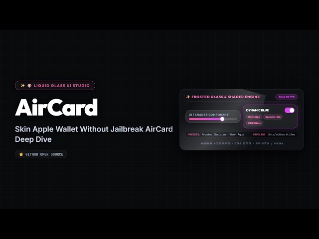 Skin Apple Wallet Without Jailbreak 🎴 AirCard Deep Dive
