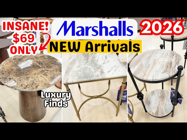 WOW! MARSHALLS HOME DECOR AND FURNITURE FINDS | SHOP WITH ME | YOU NEED TO SEE THIS