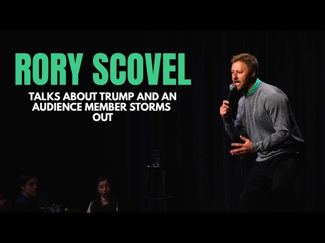 Talking About Trump and Audience Member Storms Out | Rory Scovel