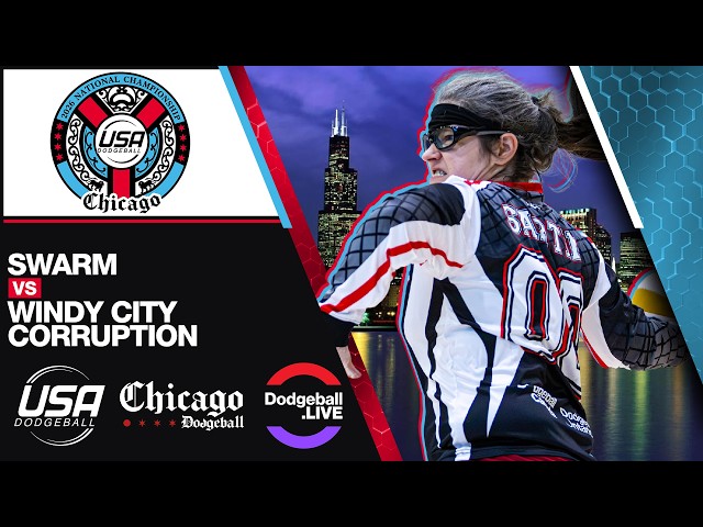 Swarm vs Windy City Corruption [No-Sting Mixed Final] 2026 USA Dodgeball National Championships