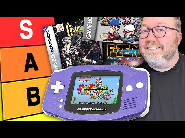 I Ranked All 17 GBA Launch Titles - Game Boy Advance Rules!