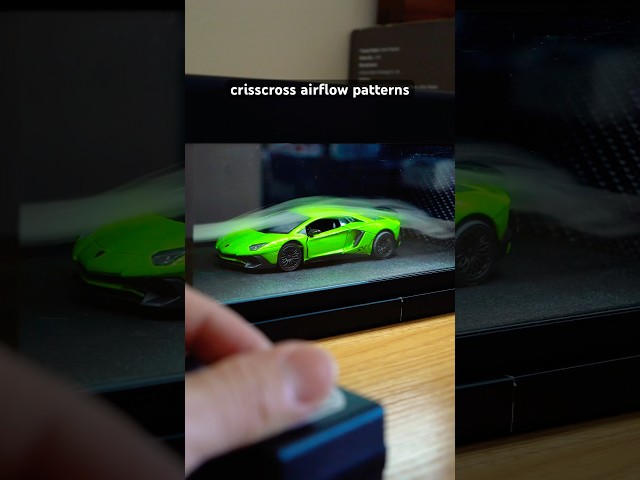 Wind Tunnel Test the Lamborghini Aventador | DIY Aerodynamic Desktop | Aeroflow Desktop Wind Tunnel
