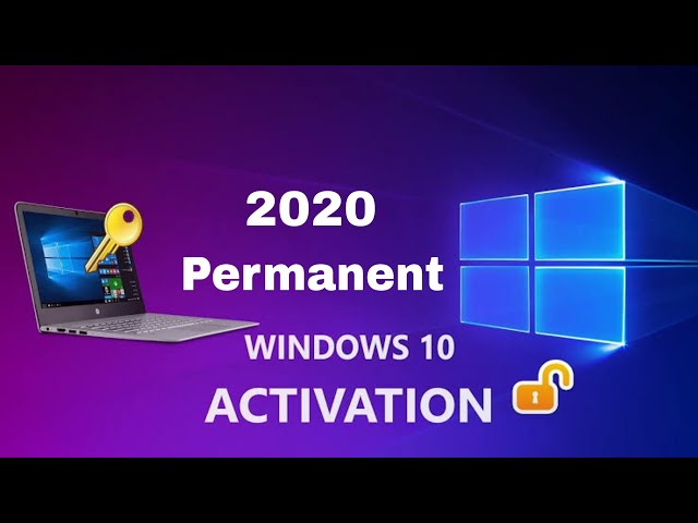 Windows 10 Permanent Activation 2019,2020
