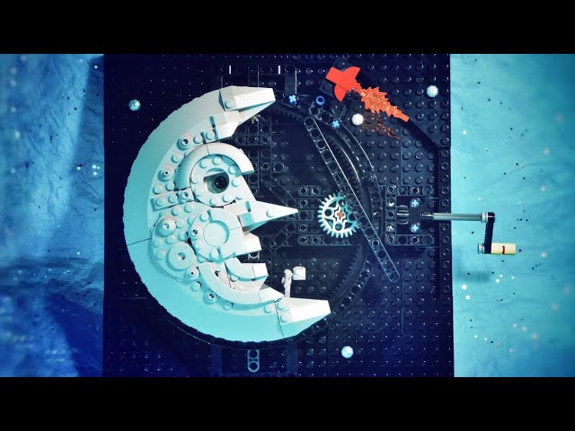 LEGO Mr. Moon with Mechanical Motion | Ideas Spotlight