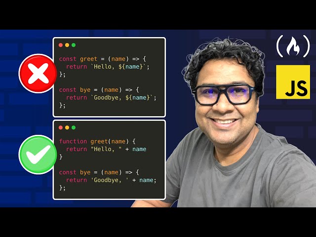 JavaScript Clean Code Course – Fix Code Smells & Refactor