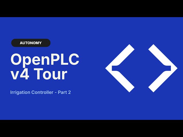 OpenPLC v4 Tour - Irrigation Controller Part 2
