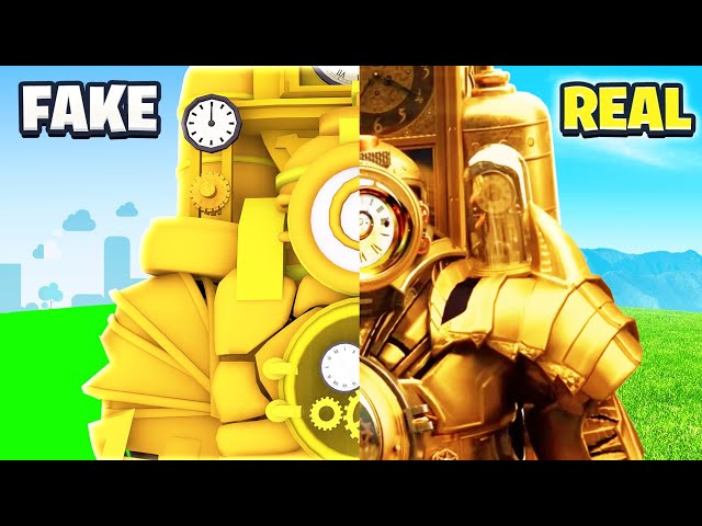I FOUND THE MOST *REALISTIC* TITAN CLOCKMAN MORPHS (ROBLOX SKIBIVERSE ALL UNLOCKED)