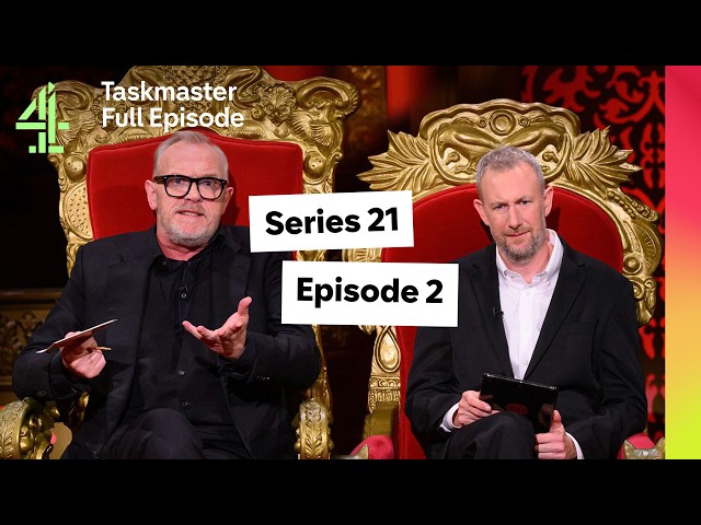 Series 21 Episode 2 | Greg Davies has 'never seen anything less ambitious' | Taskmaster | Channel 4