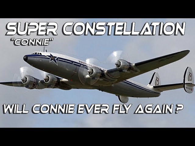 4Kᵁᴴᴰ  Breitling Super Constellation  Startup , Display , Landing  . Only One left in the world