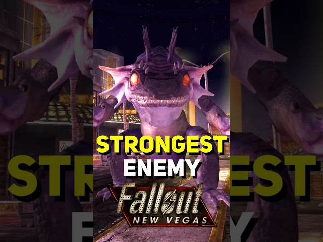 💪The STRONGEST Enemy in Fallout New Vegas