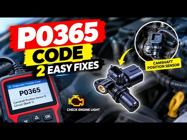 P0365 Error Code: How To Fix It Fast