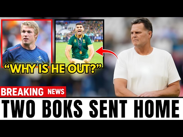 Springboks Shock:Rassie Erasmus Releases 2Key Stars Ahead of Wallabies Test!#RassieErasmus#Wallabies