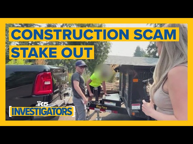 KING 5 confronts crew possibly linked to multi-million-dollar construction scam
