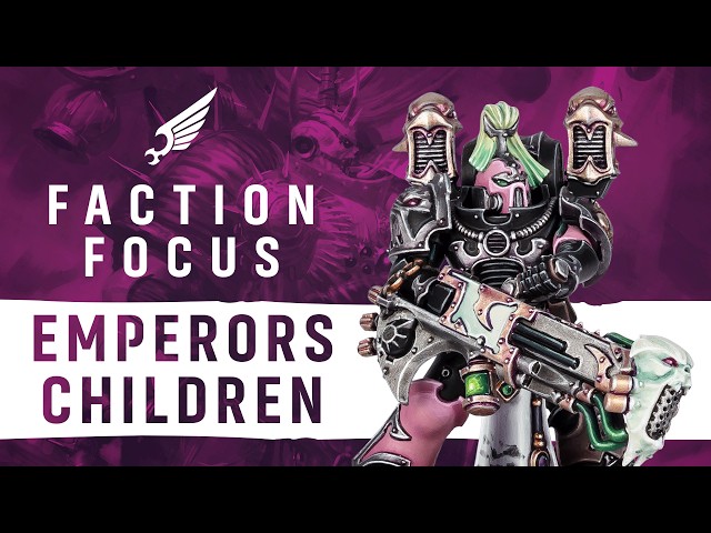 Faction Focus: Emperor’s Children in #New40k | Warhammer 40,000