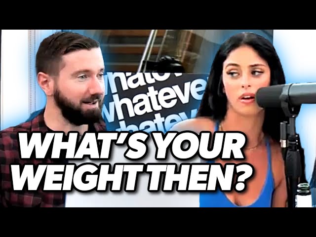 She Makes FUN Of Men's Height So Brian Asks Her To WEIGH Herself!