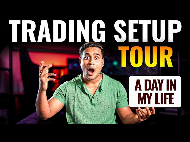 My Trading Setup Tour ❤️ || A DAY OF A PROFESSIONAL TRADER || How To Think a Successful Trader