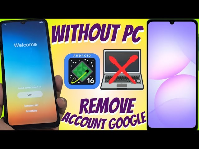Bypass Samsung A07 FRP Lock Without PC!