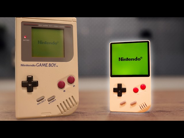 The Smallest FPGA Game Boy