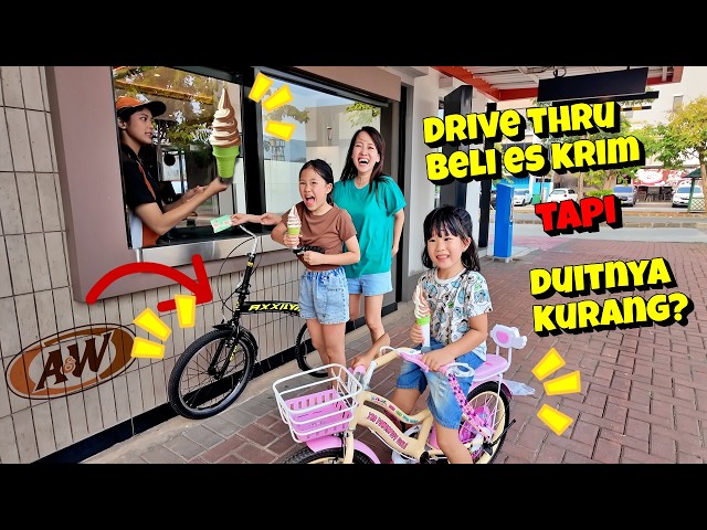 Buying Ice Cream Using a New Surprise Gift Bike but Short on Cash?