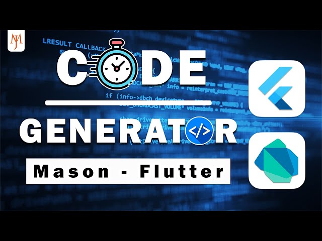 Flutter Code Generator with Mason