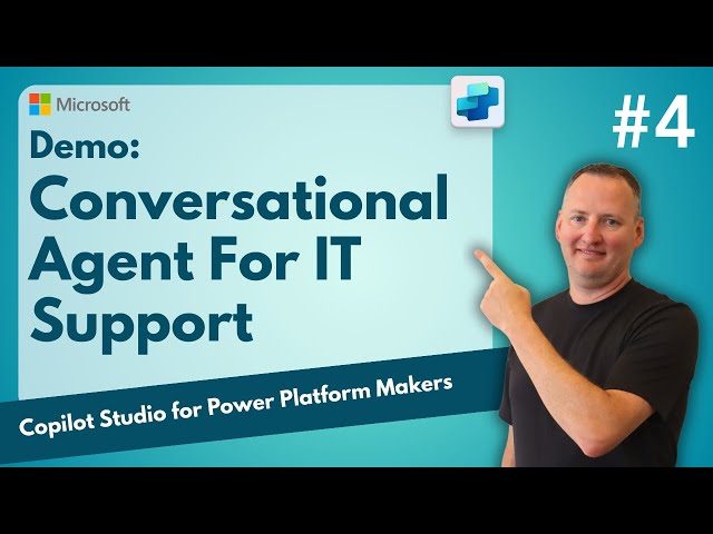 Demo of an IT support conversational agent | EP04
